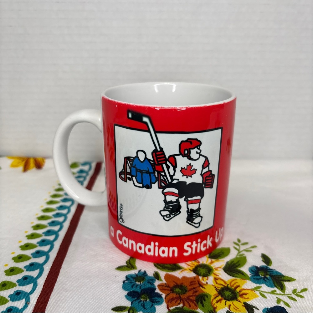 Hockey Lover's ‘A Canadian Stick Up’ Mug Grimm Sport Collection